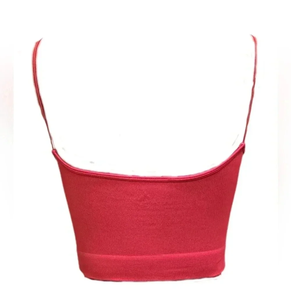 Free People, Size XS/S, Cherry Red Strappy Crop